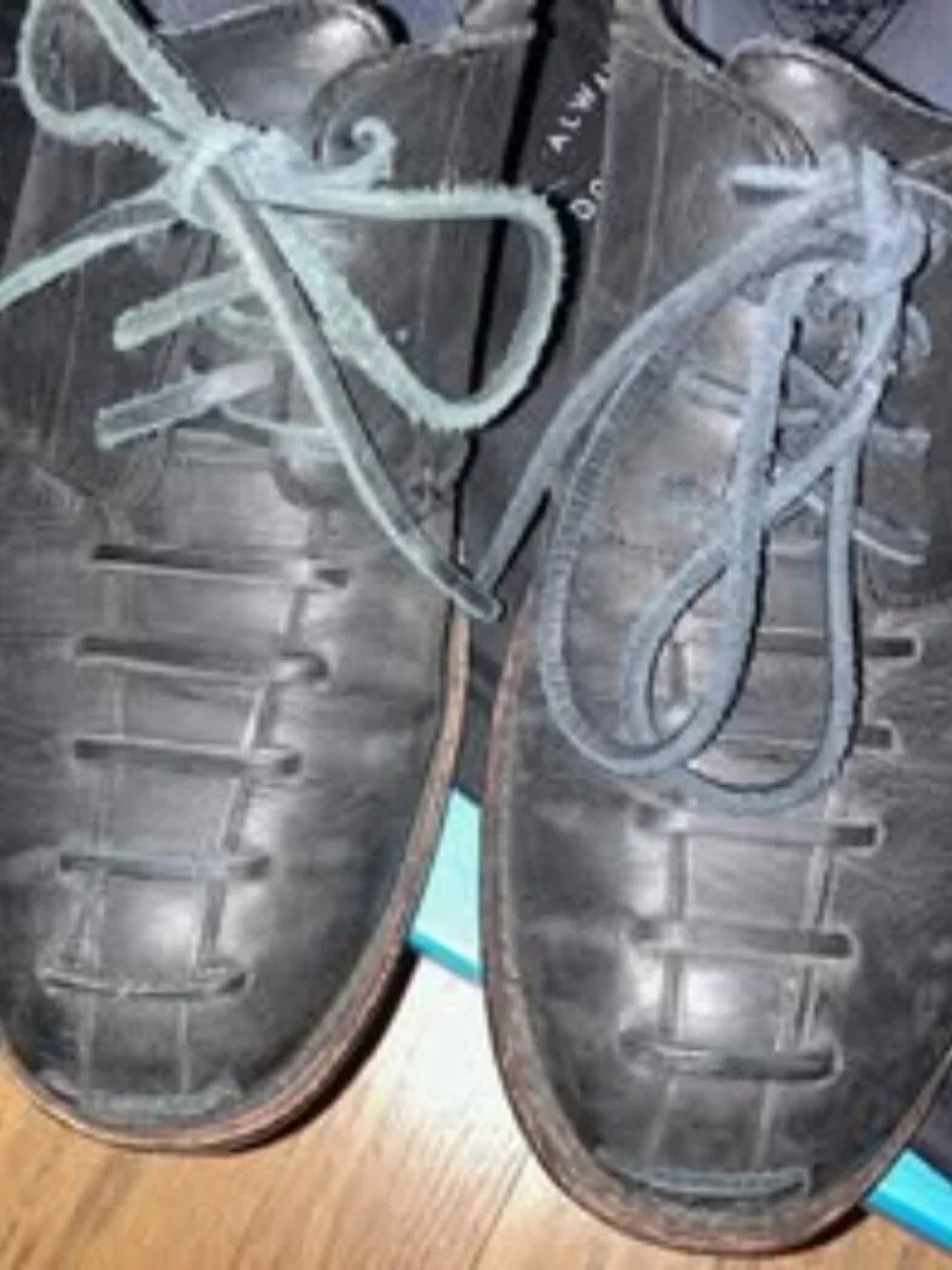 John Fluevog Gusto Leather Derby Lace Up Men's shoes size 9.5